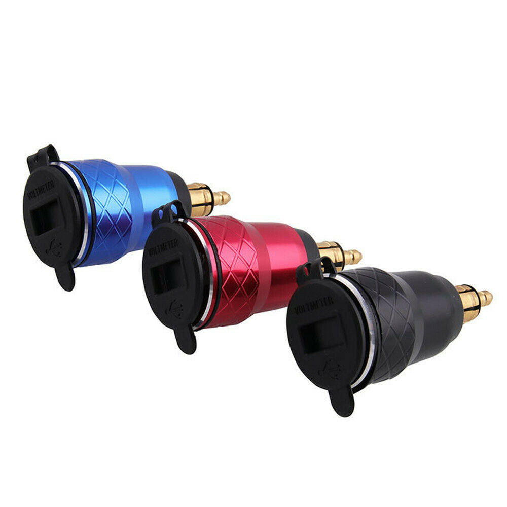 For BMW F800GS R1250GS R1200GS/RT QC3.0 Dual USB Motorcycle Adapter LED Display
