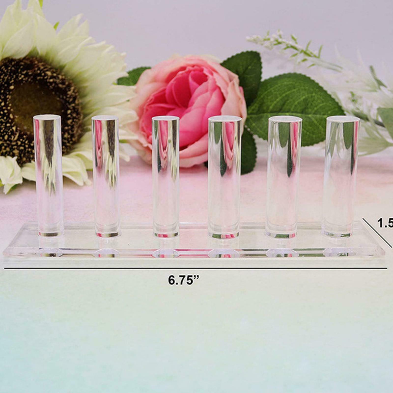Acrylic Finger Ring Display Counter Organizer Holder for Shows Wedding Ring