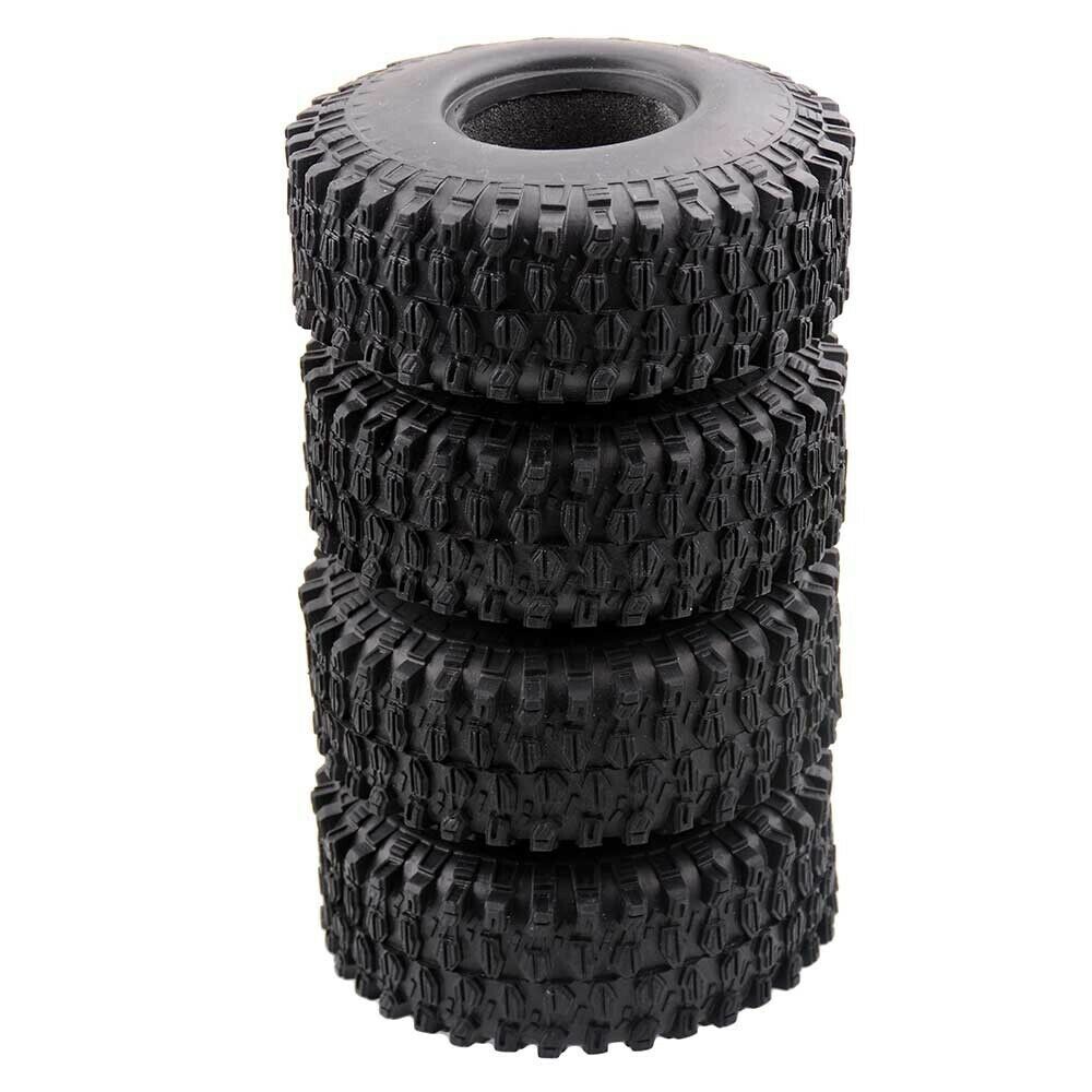 4Pcs 1.9" Wheel Tires 116*42MM F 1:10 RC Axial SCX10 90046 AXI03007 Traxxas TRX4