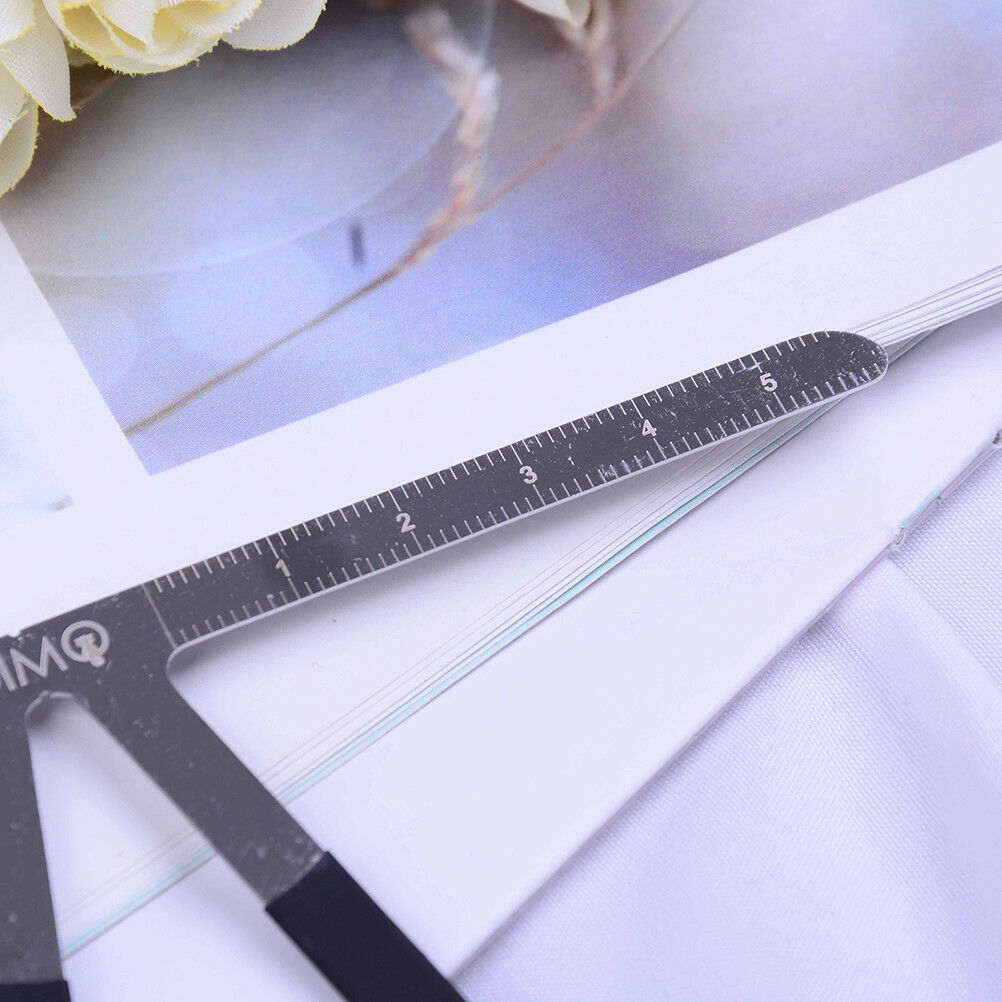 Microblading Eyebrow Stencil Makeup Reusable Measuring Shaper Tattoo Rule Tt