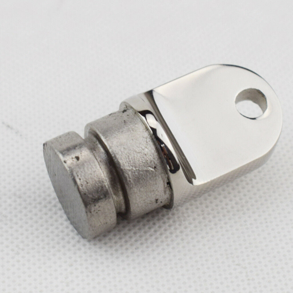 316 Marine Grade Stainless Steel Inside Eye End for Bimini Top 1" Round Tube