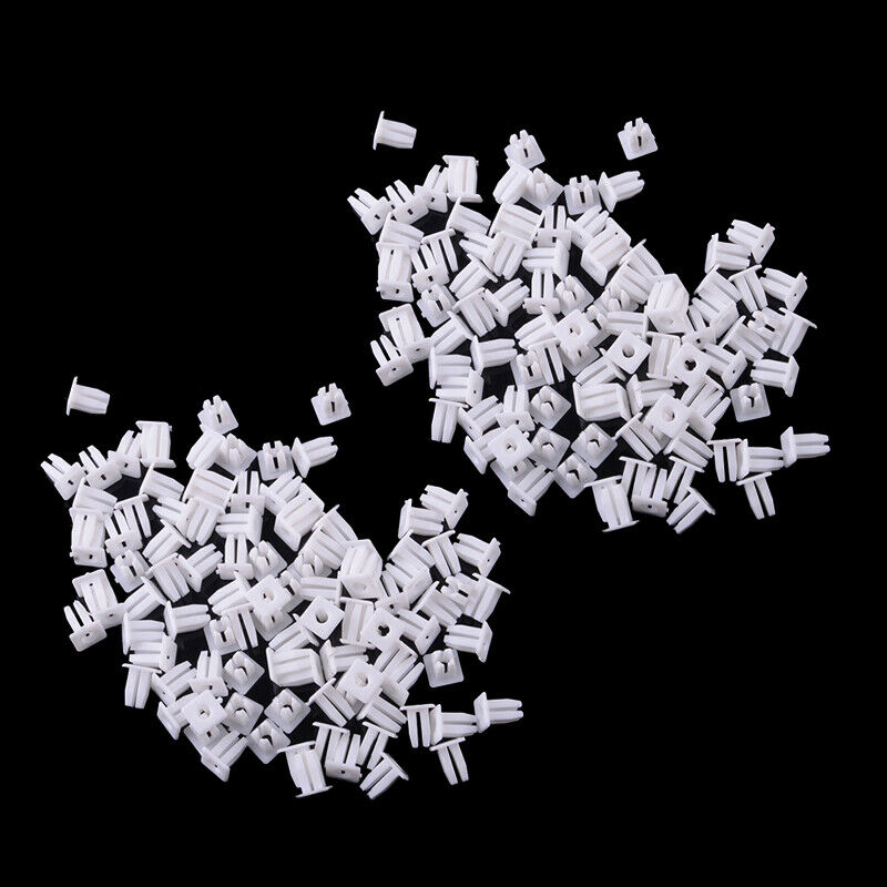 200 pcs Headlight Door, Grille & Mirror Nylon Nut fit for Ford Chrysler 379830-S