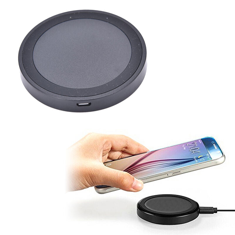 Wireless Charger Power Port Qi Charging Pad Station Dock for Cell Phone LJA TL