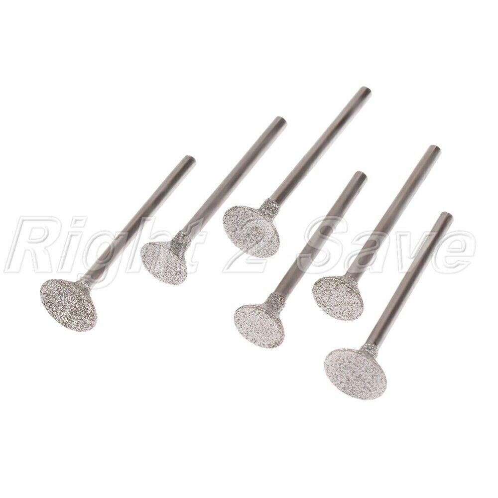 High Quality Diamond C3 Jade Amber Carving Grinding Needle Rotary Tool 10mm/12mm