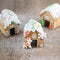 Mini Gingerbread House Cookie Cutter Set 3 Pieces Stainless Steel Biscuit Mold