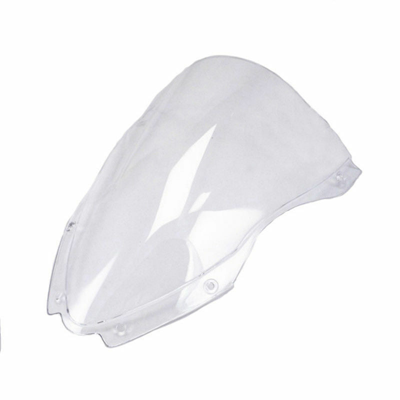 Clear Motorcycle Double Bubble Windshield for Kawasaki Ninja ZX10R ZX 10R 16-18