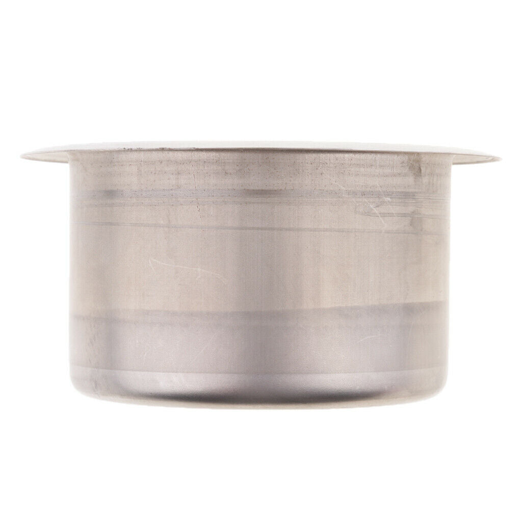 Stainless Steel Drop-in Drink Holder - Pack of 2, 68x55mm and 85x55mm