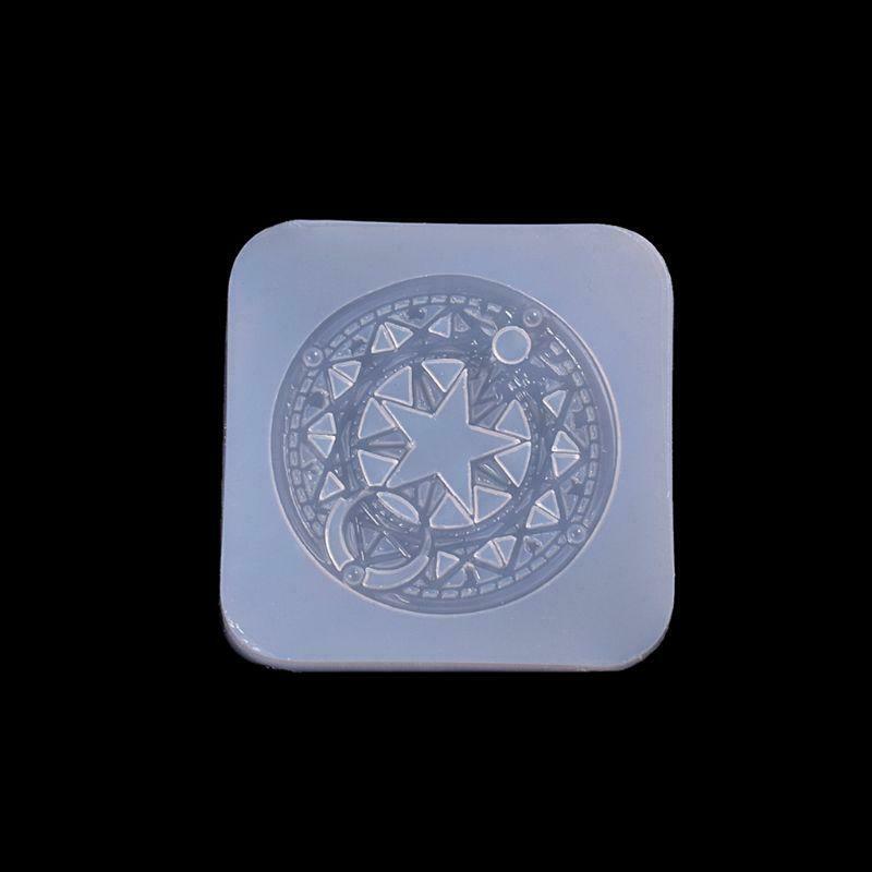 Magic Circle Silicone Mold Fondant Baking Tool Jewelry Chocolate Cake Decor Mold
