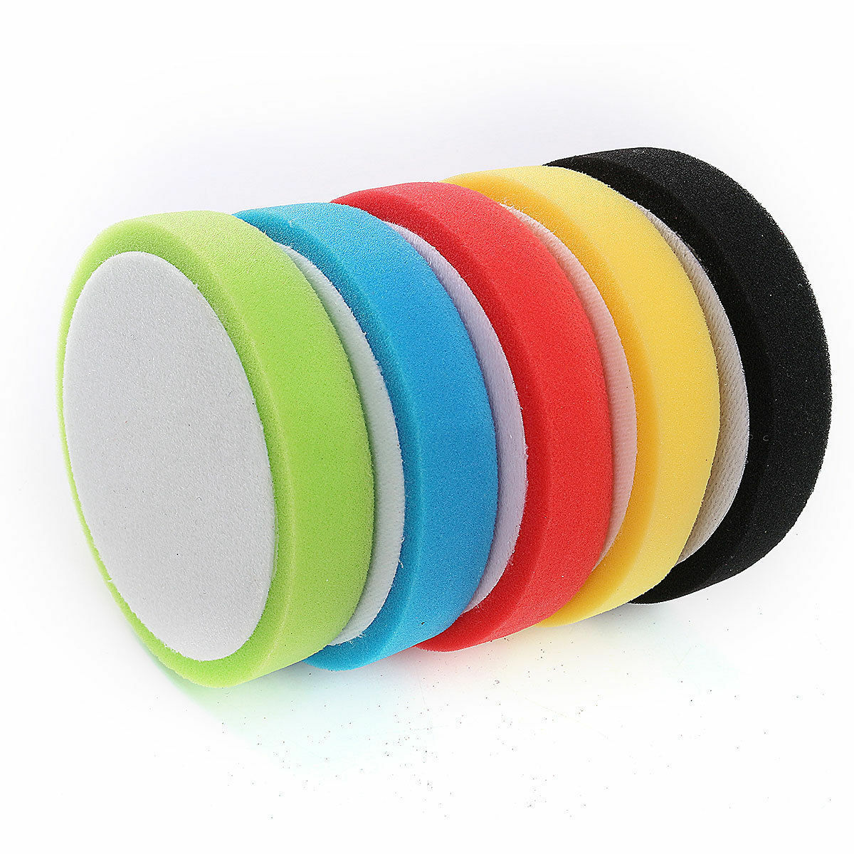 5 Pieces Polishing Pads for Drill 150mm Car Foam Buffing Pads Woolen