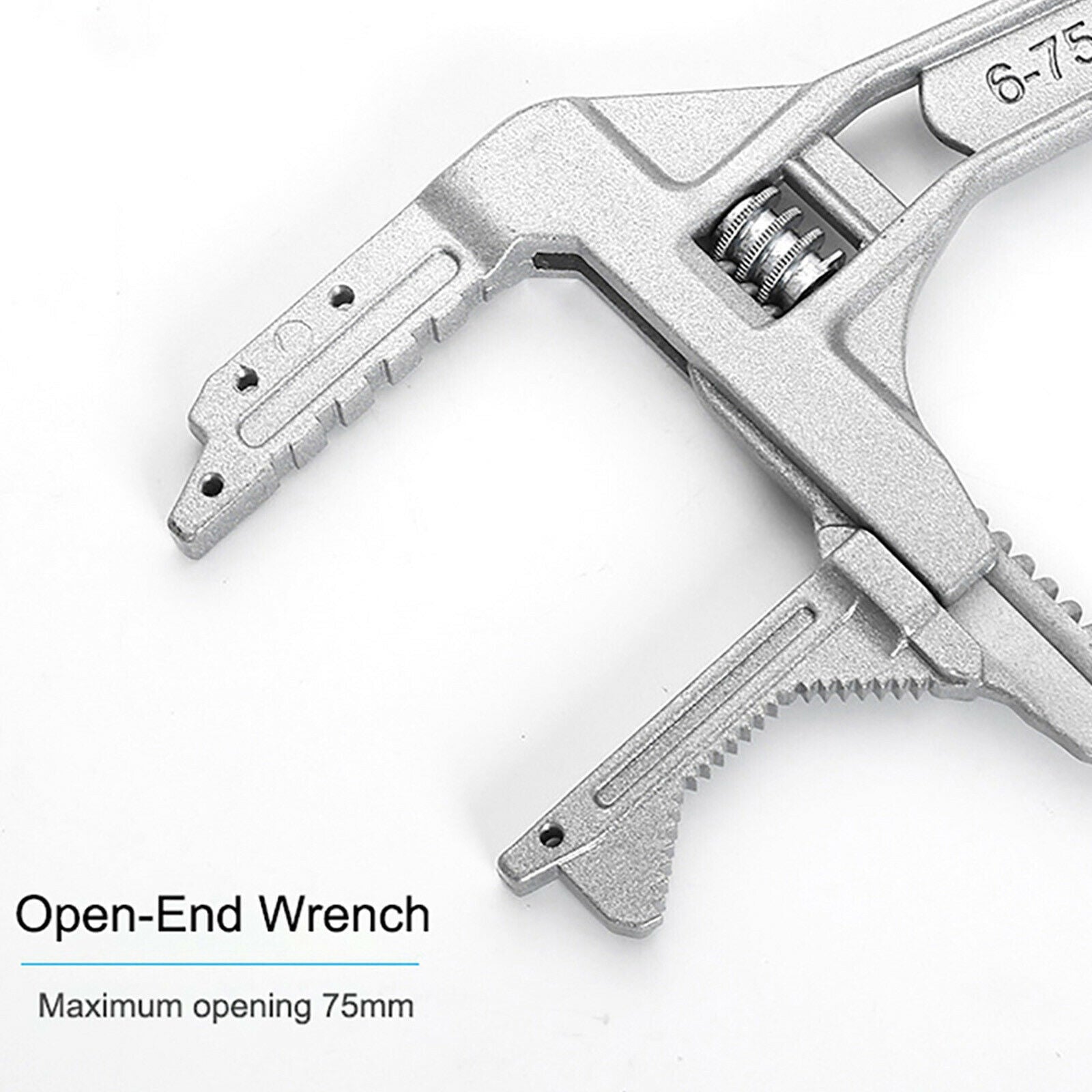 Large Opening Adjustable Wrench Universal Home Bathroom Spanner Wrench