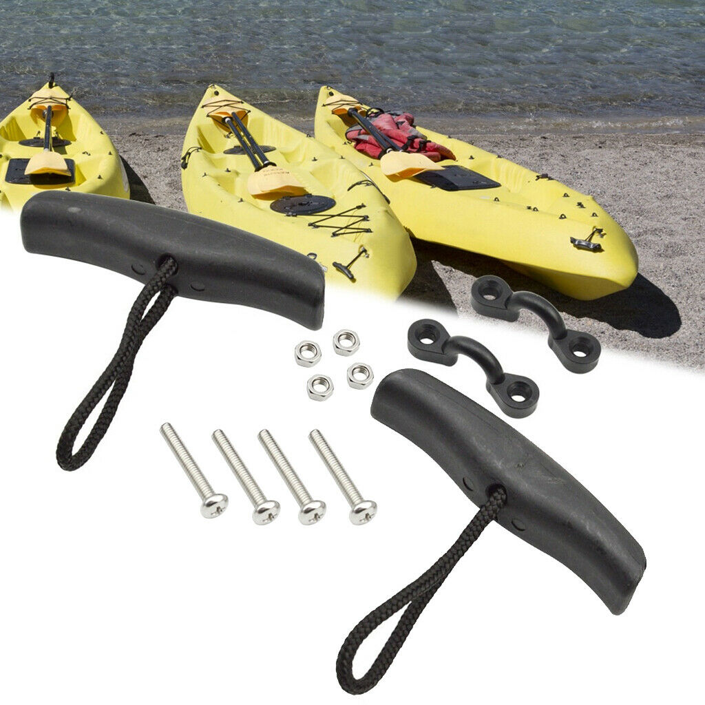 Pack of 2 Durable Kayak Pull Handle Canoe Boat Carrying Transport T-Handles