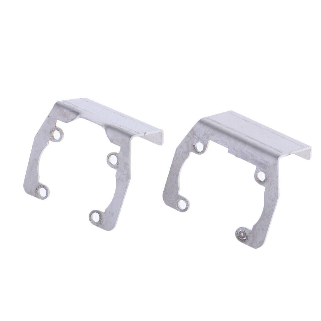 2 Pcs Steering Axle Chassis Protector Plate for 1/10 RC Crawler Axial SCX10