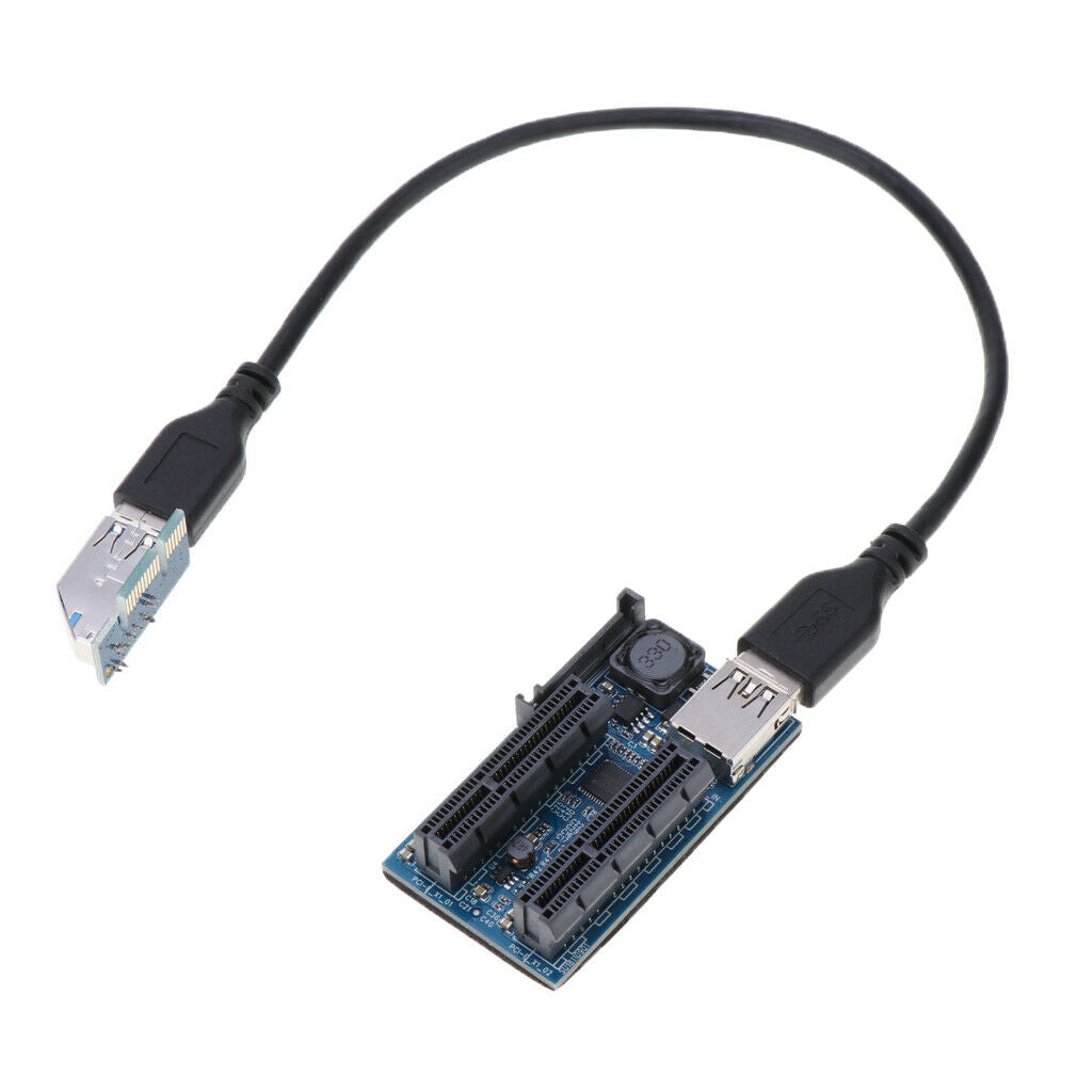 USB 3.0 PCI PCI-E  X1 to X4 Extender Riser Card Adapter