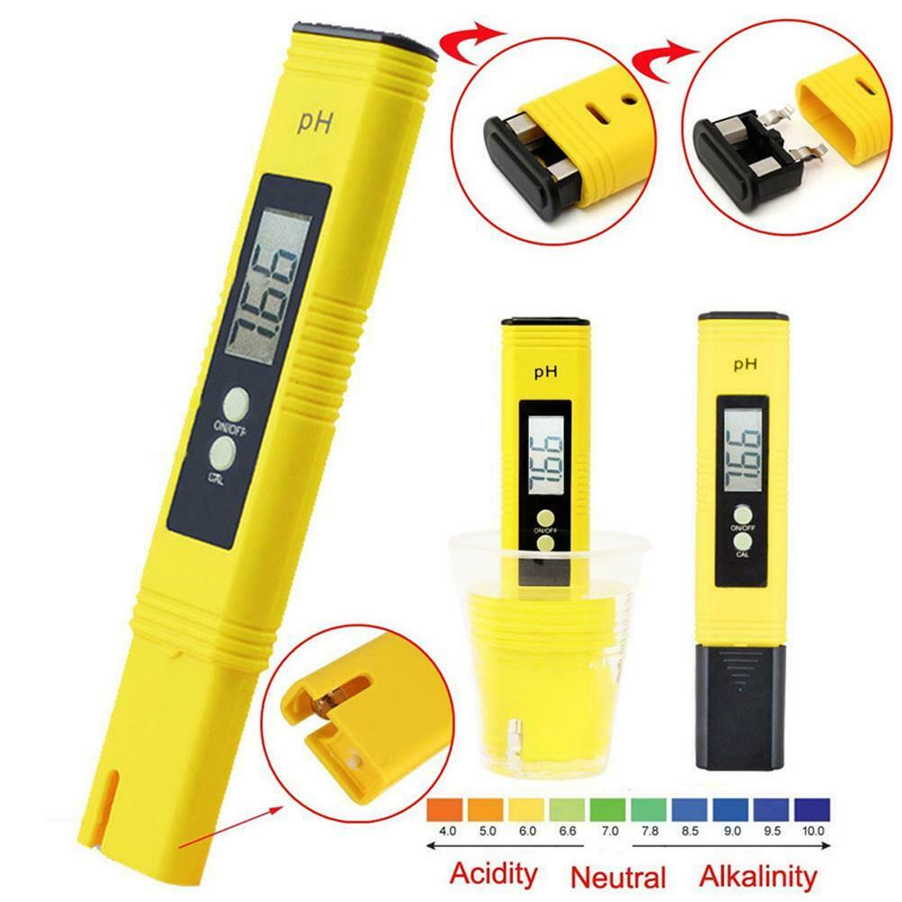 Portable Pro Digital LCD Pen PH Meter Tester Aquarium Pool Water Wine Monitor US