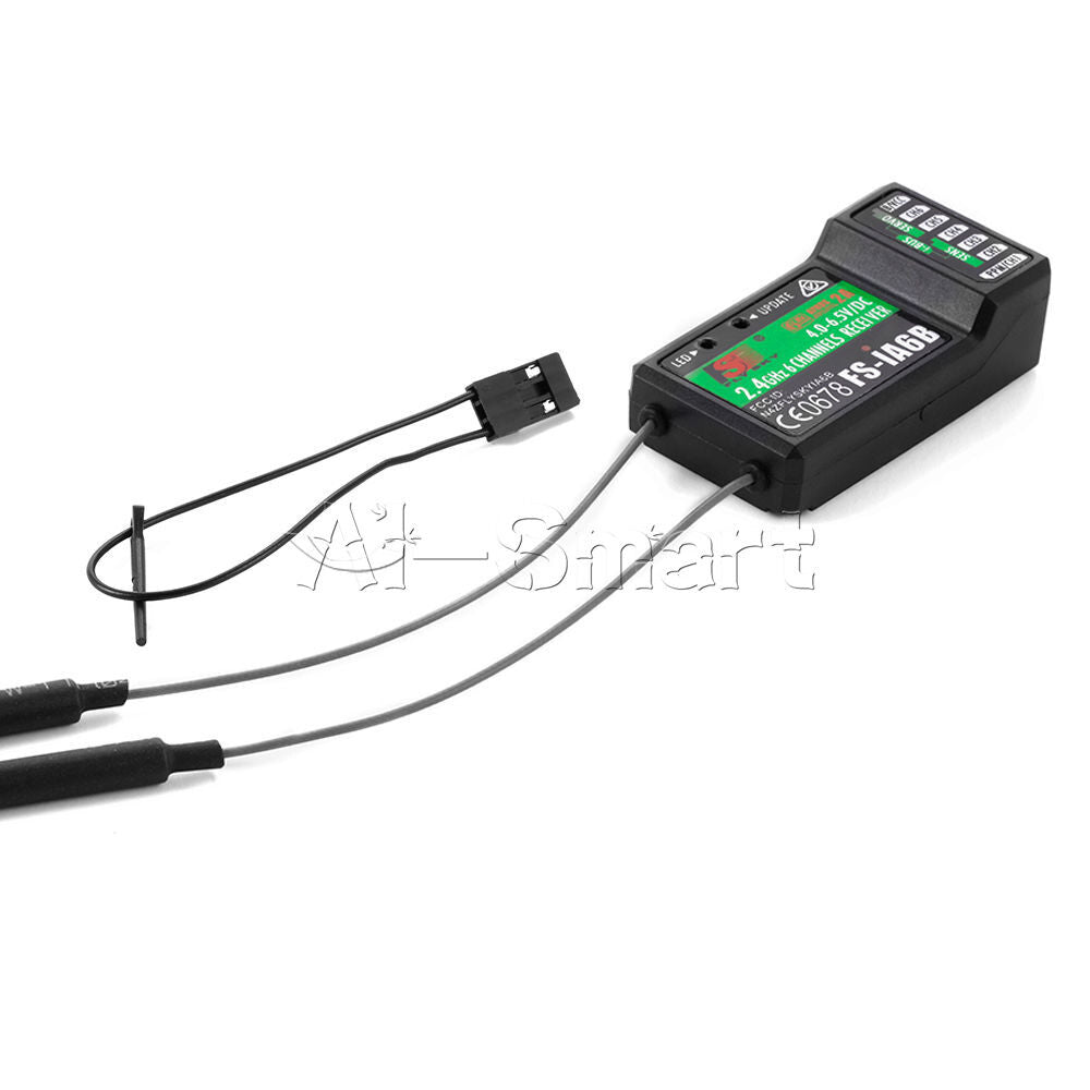 Flysky FS-iA6B 2.4G 6 Channel Remote Control Receiver for GT2E GT2F GT2G RC285 A