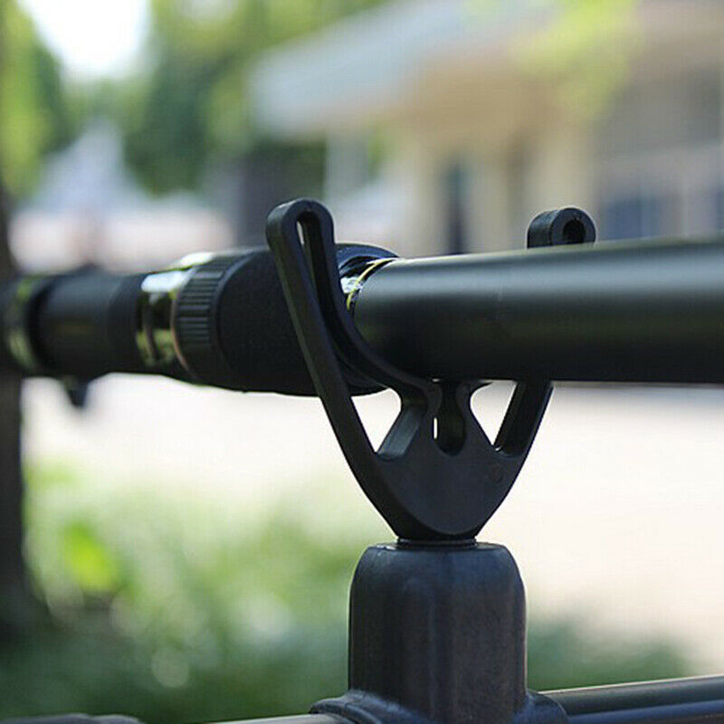 Black Plastic Bracket Head Sea Pole Pole Fork Accessories M3/8 Rod Hold.l8