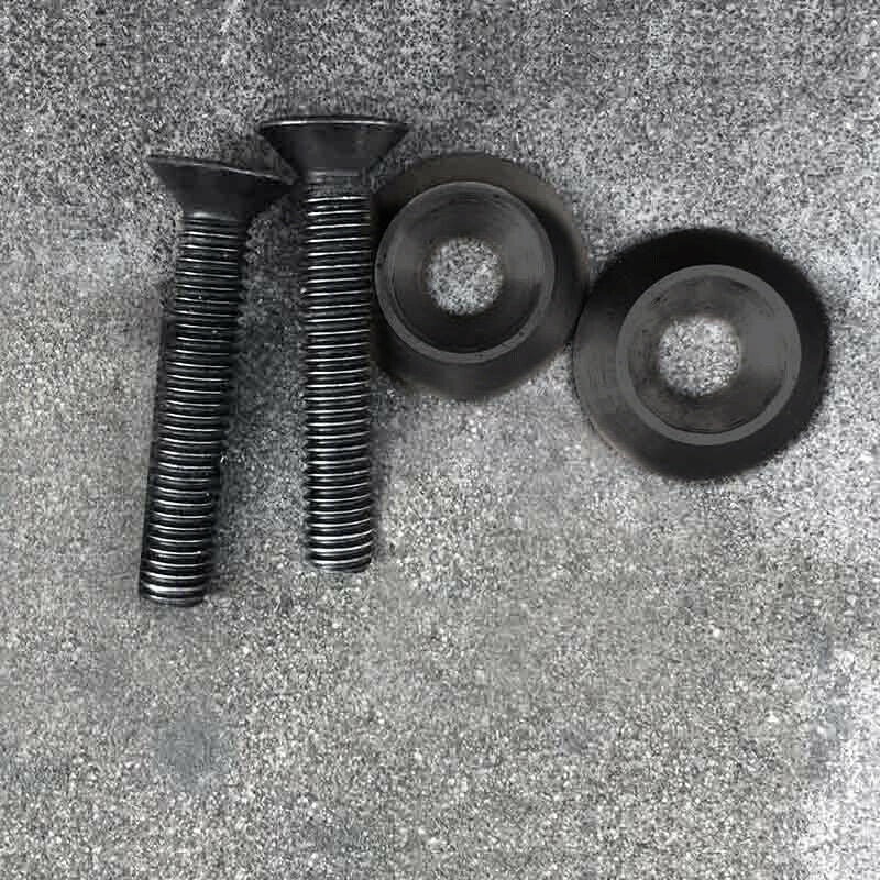 1 Set Black Hunter Bow Bolts Washers 5/16 Archery Recurve Longbow Limbs Riser