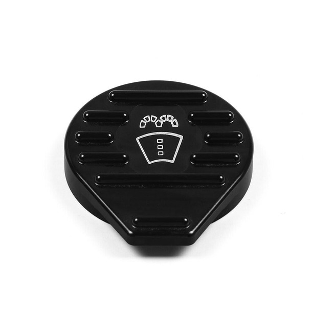 Black Aluminium Protect Cap Cover For VW CC Golf GTI Audi Seat Skoda Bottle Cap