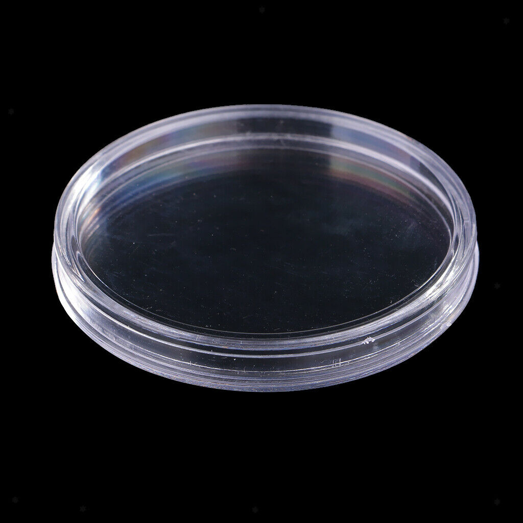 40pcs Plastic Coin Capsules Storage Case Protector Collector Case 45mm+41mm