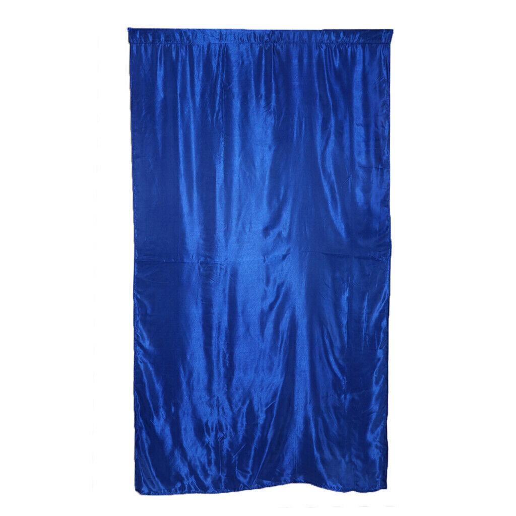 100x200cm Modern Jacquard Window Room Control Shadow Curtain Blue