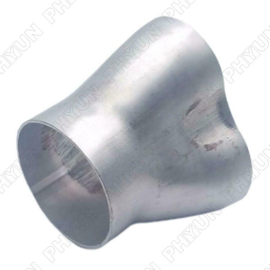 1.75" Inlet 2.38" Outlet 3 into 1 Exhaust Header Collector Stainless Steel 1x