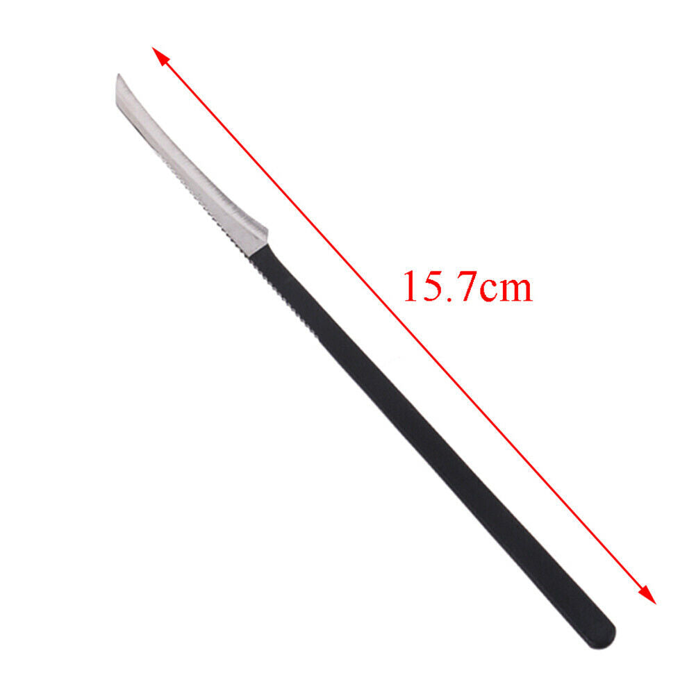 1Pc foot file cuticle pusher dead skin fork callus remover manicure pedicur Y1