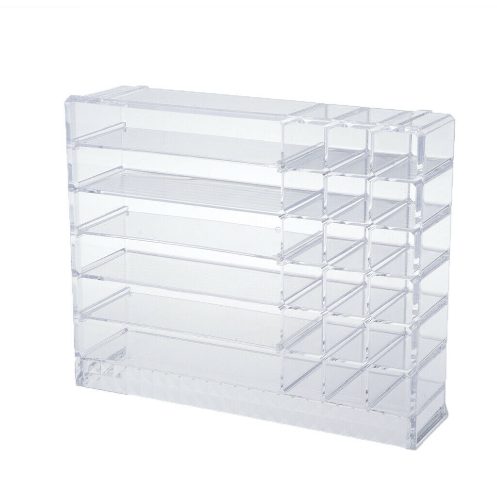 Cosmetic Organizer Acrylic Makeup Box Lipstick Eyeshadow Palette Holder