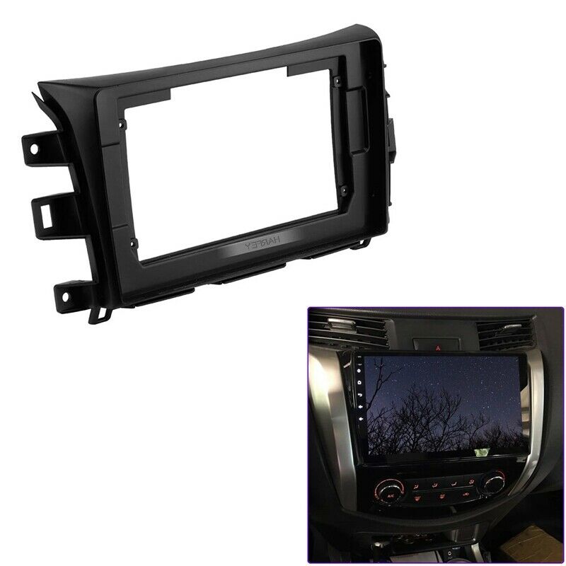 Car Radio Fascia for  Navara 2014-2015 DVD Stereo e Plate Adapter Mounting DasI5