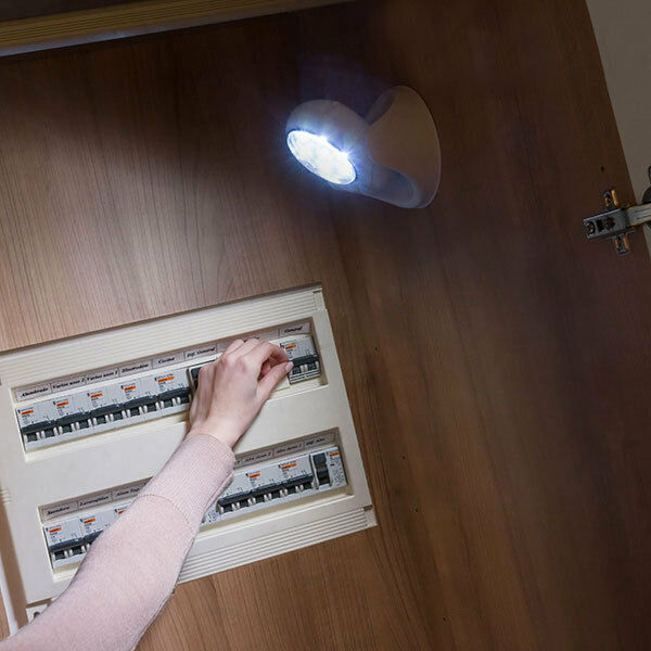 Lamp Light LED Detector Movement Presence Interior Outside 360° New