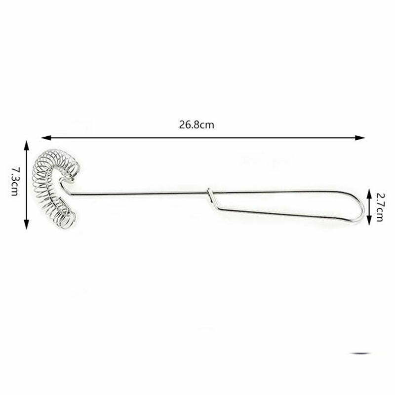 Manual Egg Beater Stainless Steel Spring Coil Mixer Egg Stirring Kitchen .l8