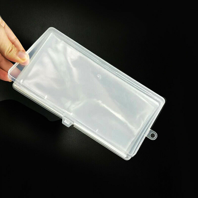 100 Pcs Paper Money Storage Box Album Currency Banknote Case Holder Collection