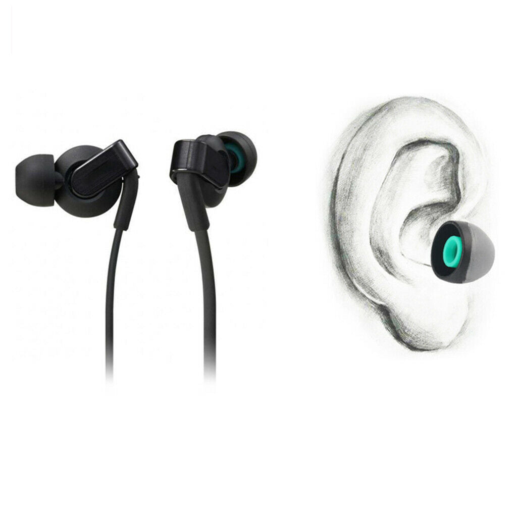 1 pair of rubber earbuds for   WI-1000X in-ear headphones