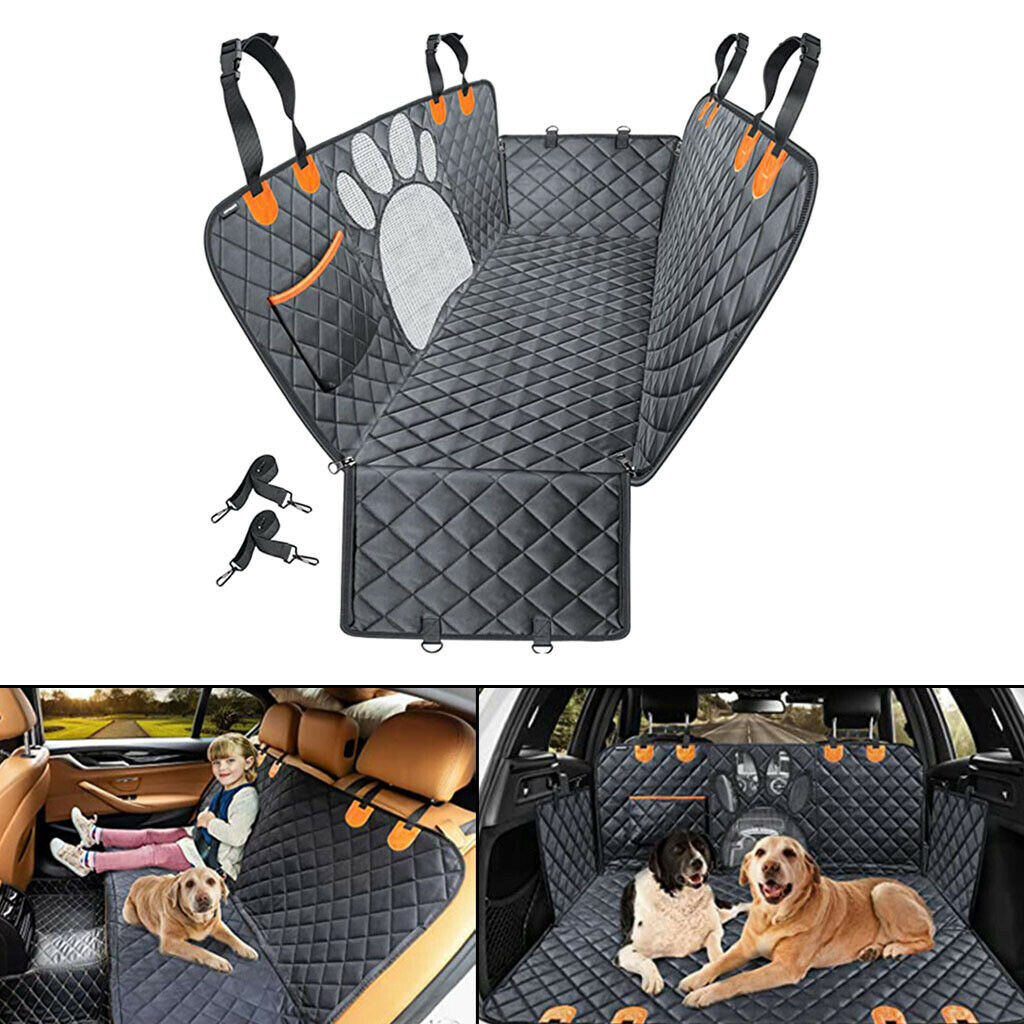 Nonslip Dog Car Seat Cover Waterproof Hammock Truck Back Seat Protector Mat