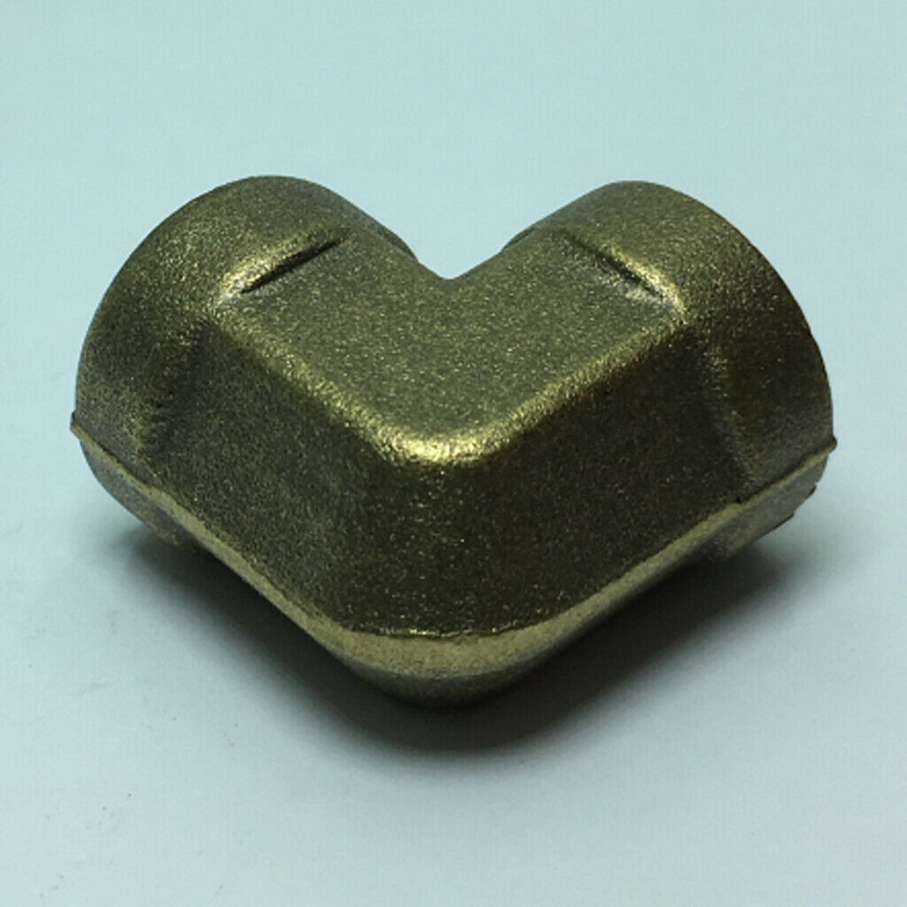 1Pc DN8 1/4" Female x Female Elbow Brass Adapter Connector Pipe Tube Fitting