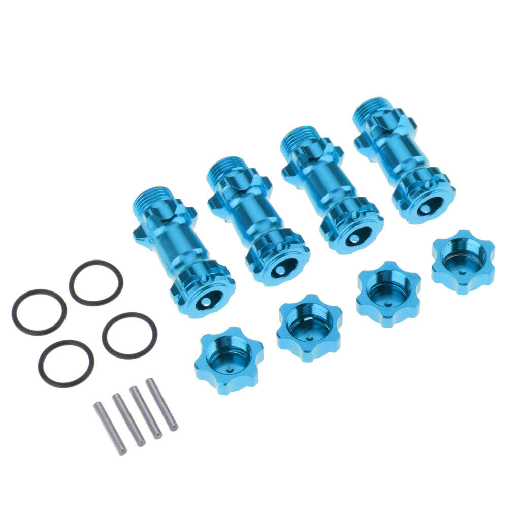 M30 17mm Wheel Hex Adapter Wheel Hub Hex Drive Connection for HPI HSP Blue