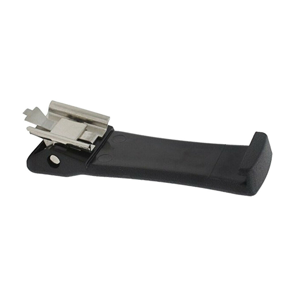 5 Pieces Portable Radio Belt Clip (Schwraz)
