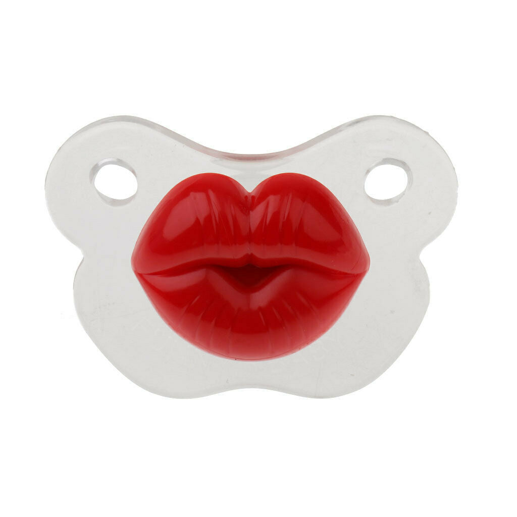 Fun Soft Silicone Baby Pacifiers Shoother Nipple Small Lips