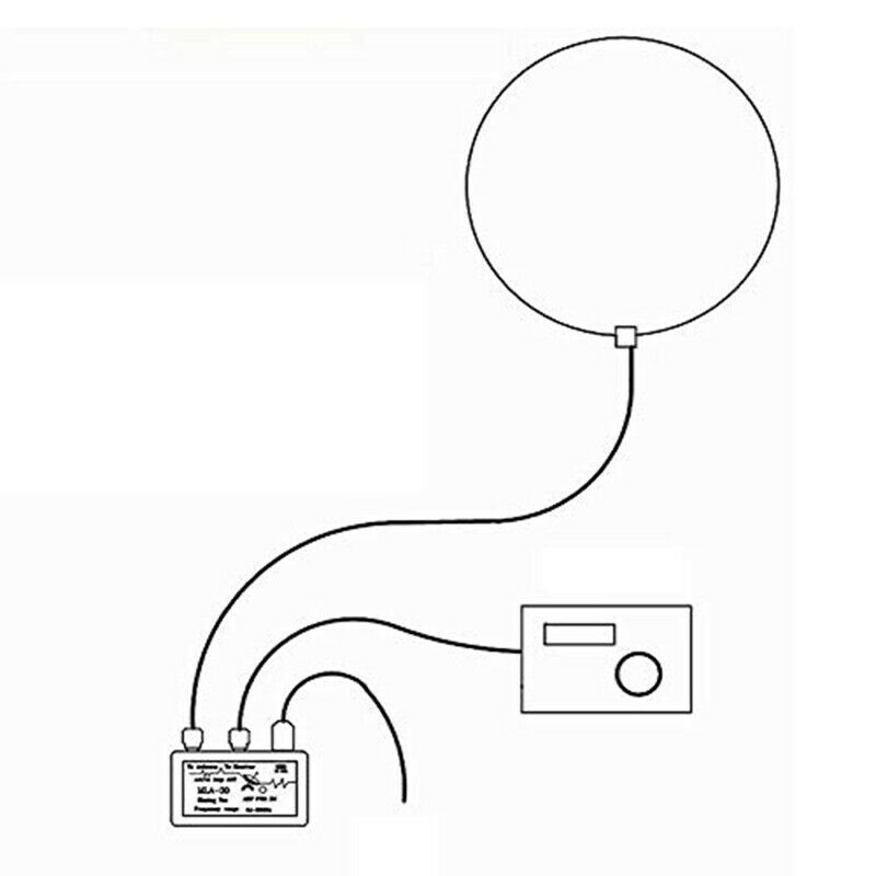 MLA-30 Loop Antenna Active Receiving Antenna Low Noise Balcony Erection AntennE1