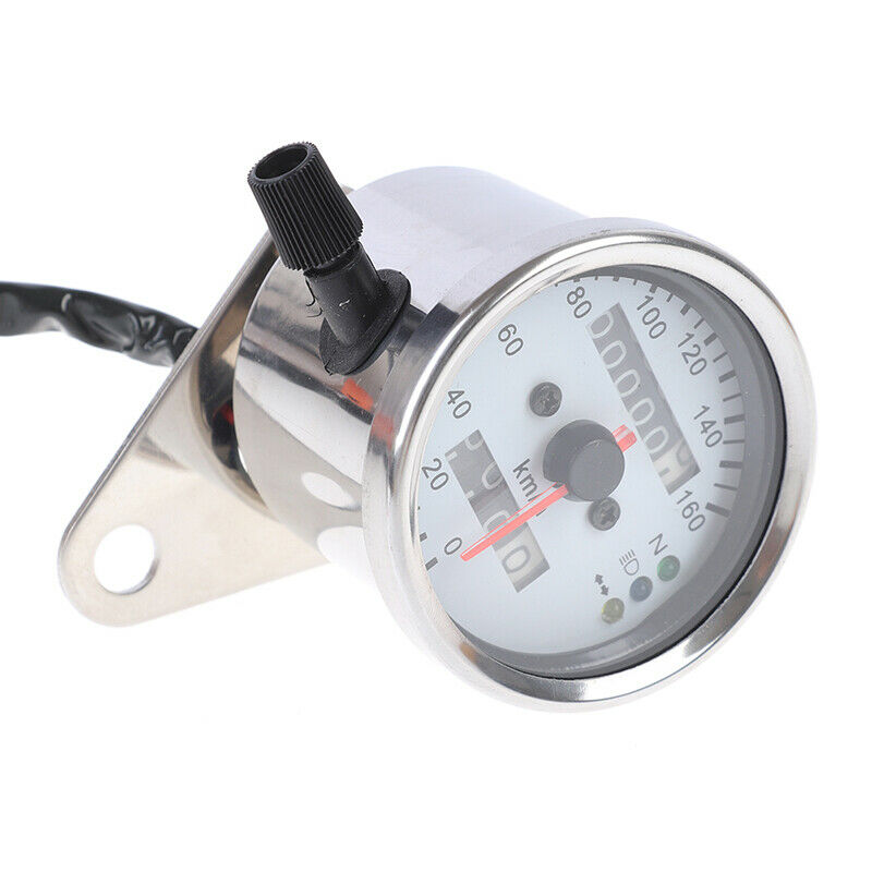 Universal Motorcycle Dual Speedometer Odometer 12V Motorcycle with LED IndicatI7