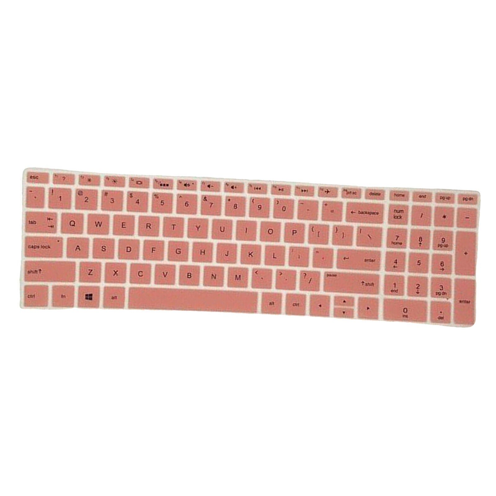 2pcs Laptop Soft Silicone Keyboard Skin Cover for  15.6" BF Pink & Blue