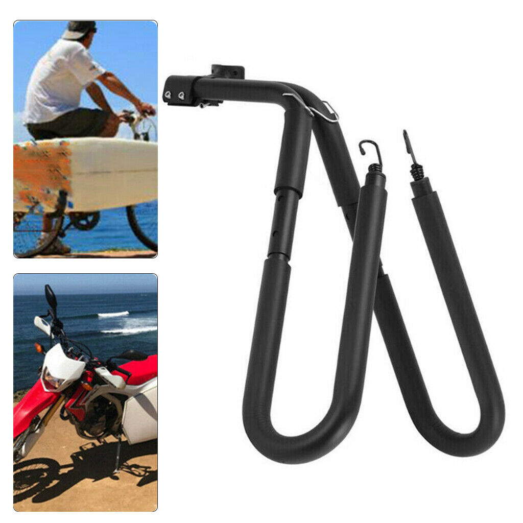 Practical Bike Surfboard Rack Bicycle Boogeyboard Surfing Side Carrier Clamp