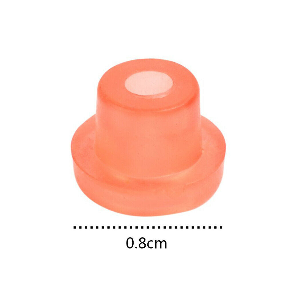 100PCs Colorful Plastic Grommets Nipples for Tattoo Machine Needles Supplies