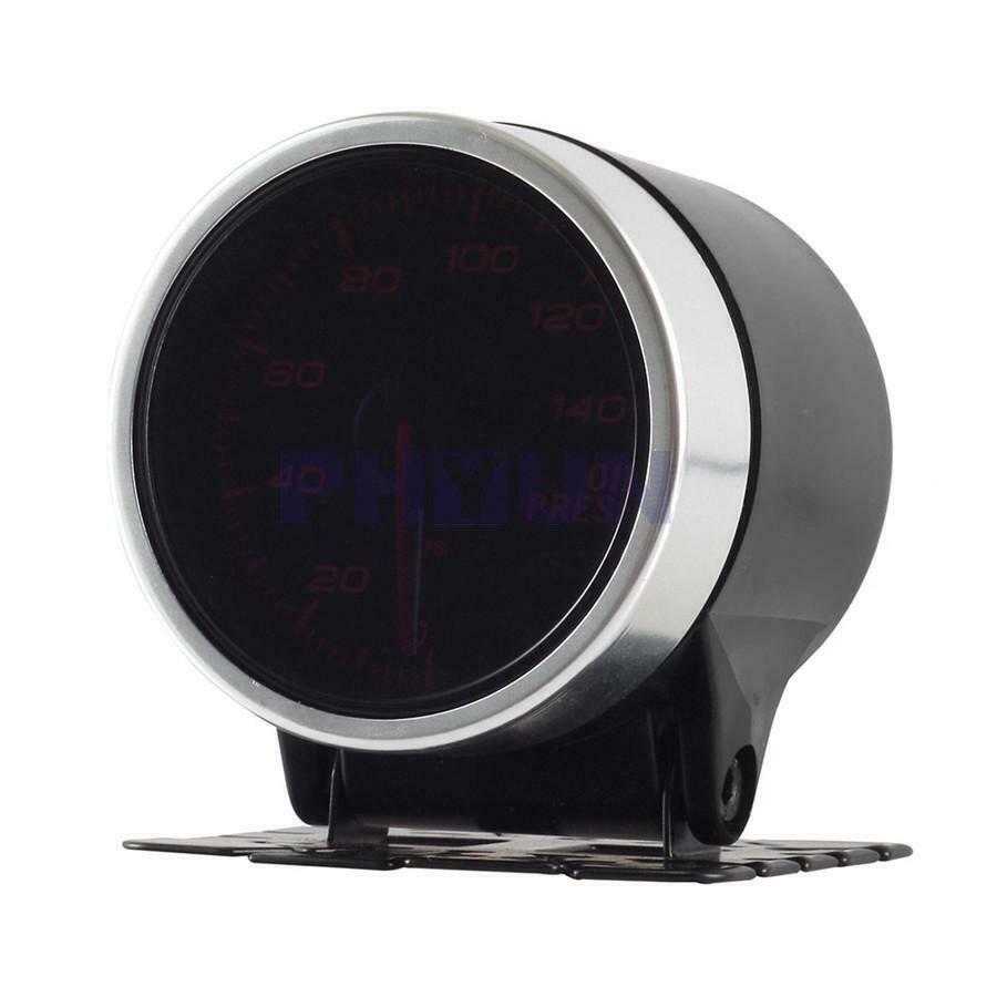 2" 52MM Car Oil Pressure Guage 0-10BAR +Electronic Sensor Holder For 12V Vehicle