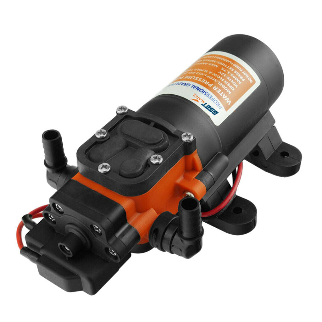 12V 35 PSI 21-Series Diaphragm Water Pressure Pump Caravan Accessories