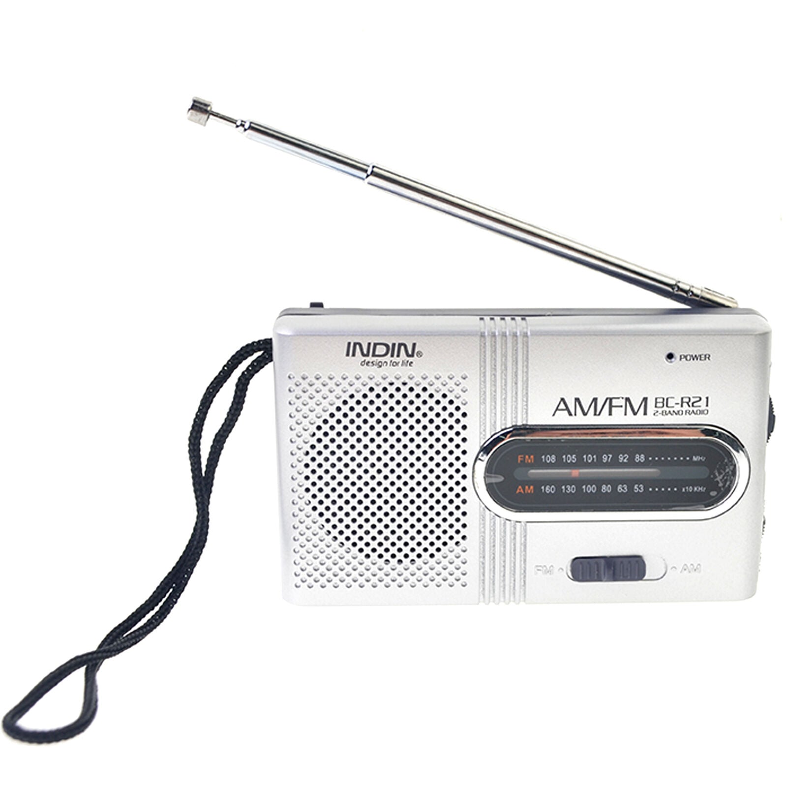 Mini Portable Pocket AM/FM Telescopic Antenna Battery Powered Radio Receiver