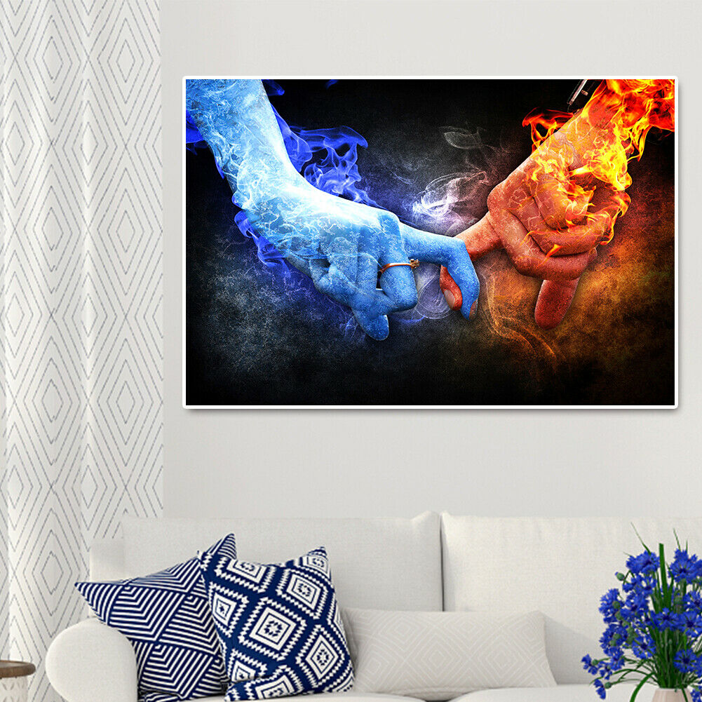 1000pcs DIY Paper Jigsaw Puzzle Hand in Hand Picture Educational Toys Gift @