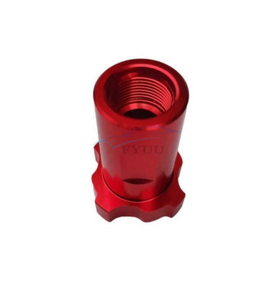 For PPS Spraygun Adapter Red Aluminum Spray Gun Disposable Pot Adapter Connector