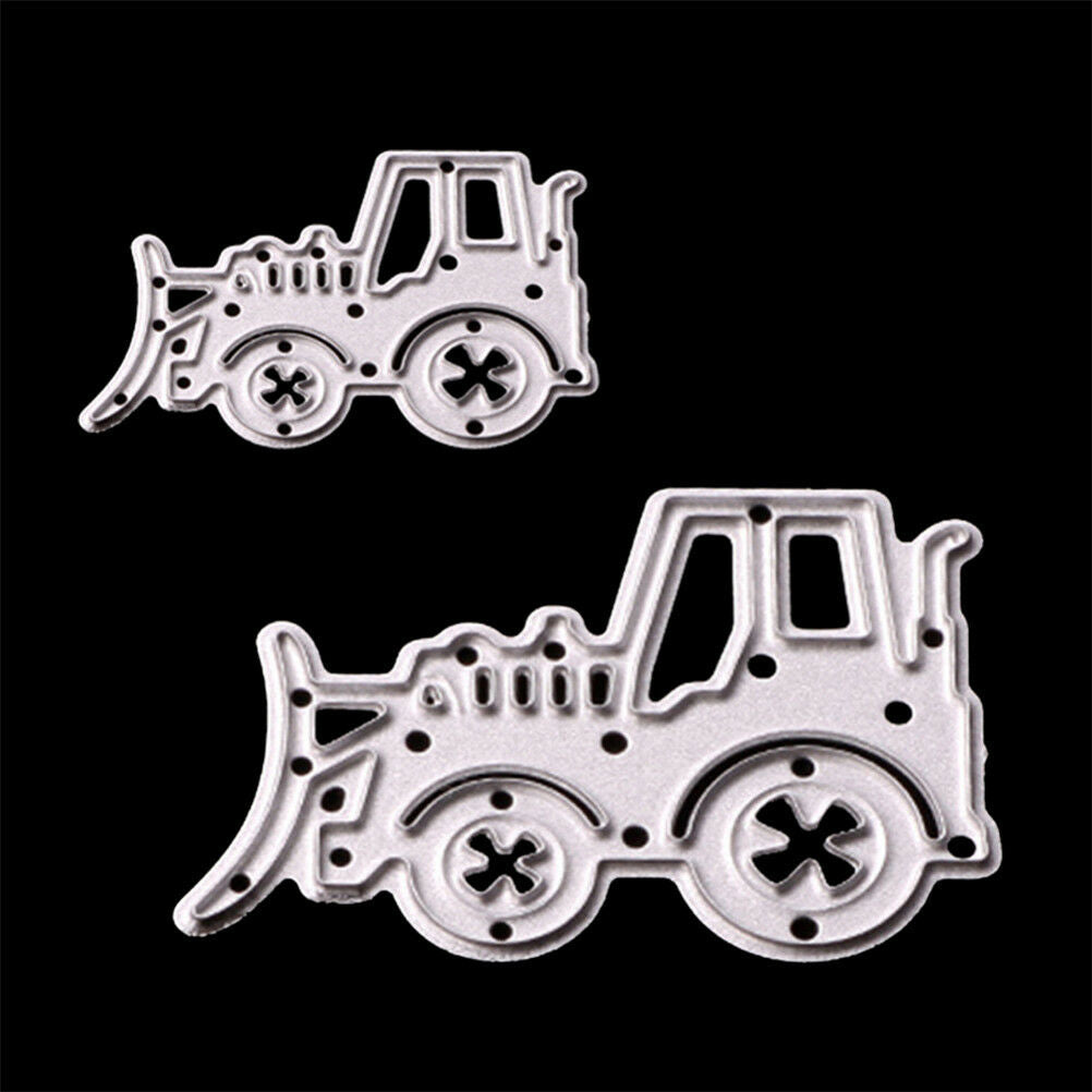 Excavator Cutting Dies Stencils Card Album Photo Template Craft Picture Fr.l8