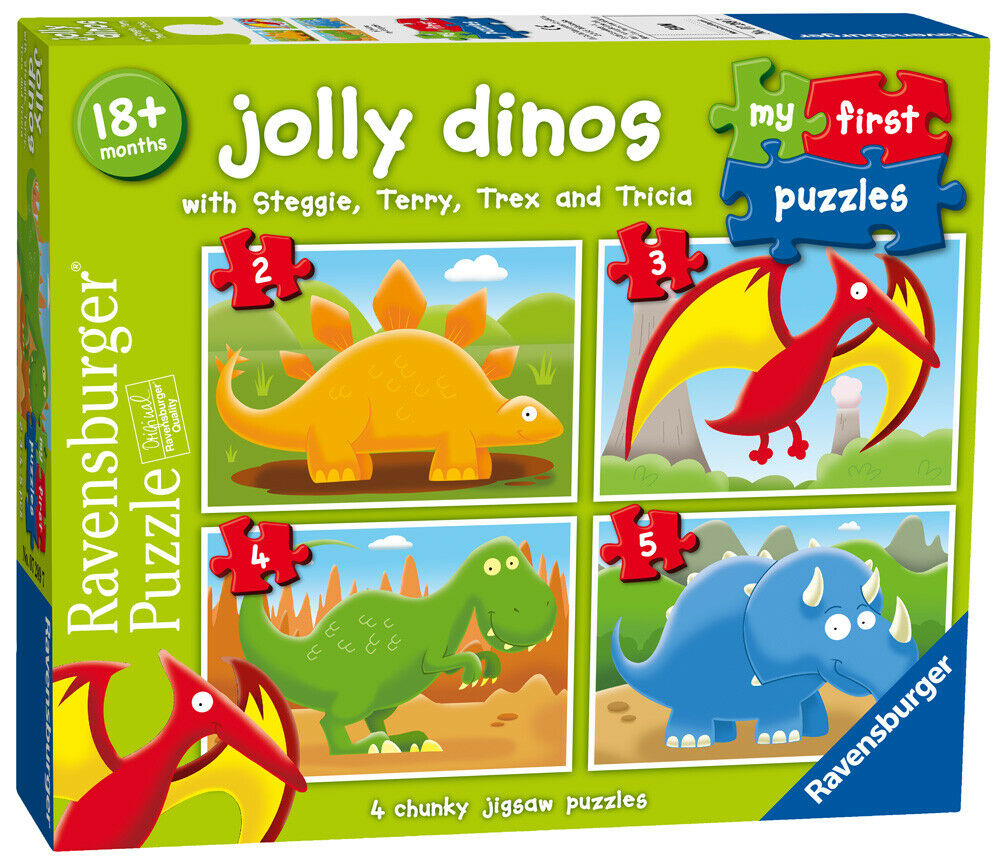 07289 Ravensburger My First Puzzle Jolly Dinos [Children's Jigsaw Puzzle]