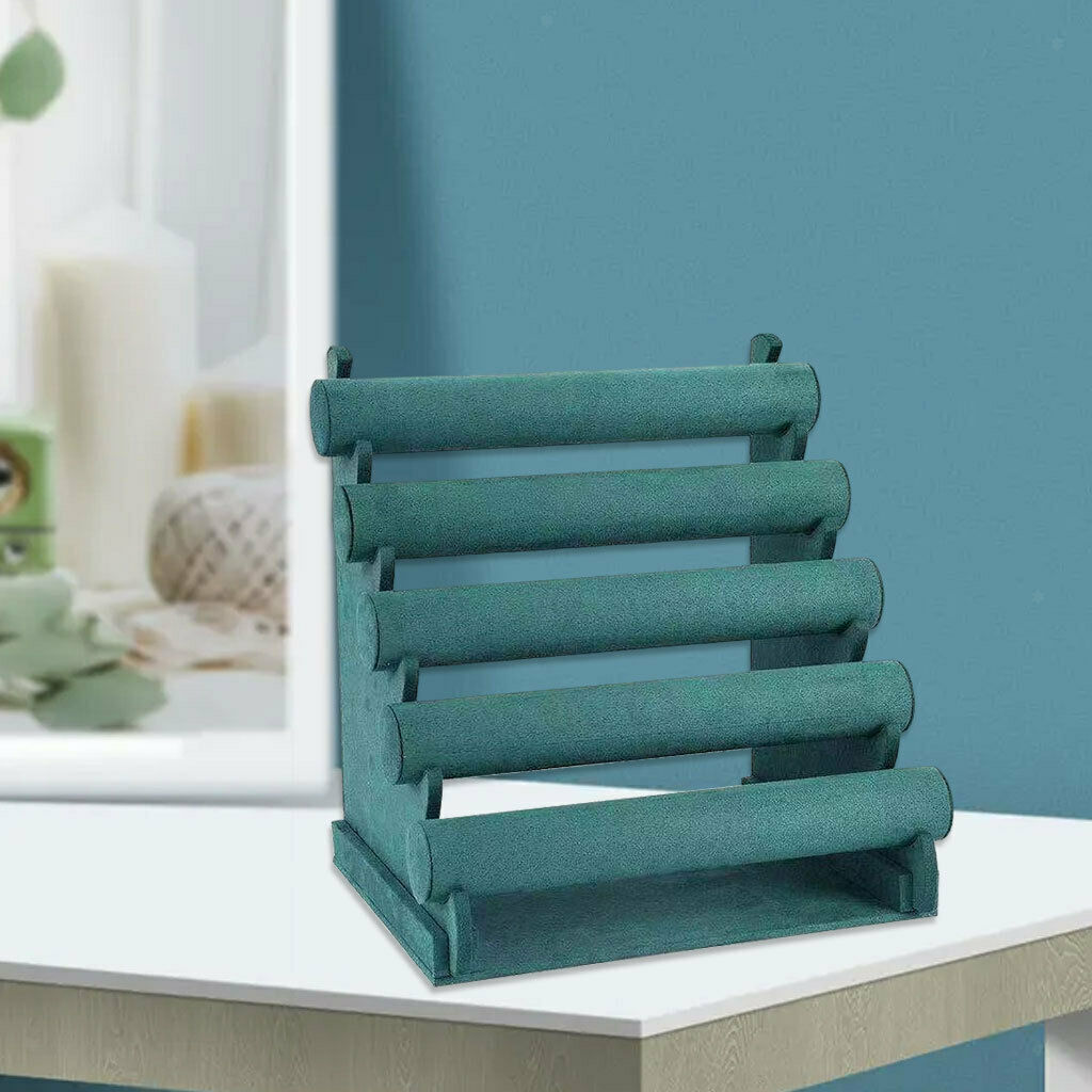 Jewelry Organizer with 5 Tier Rack Bracelet Holder for Bracelet Men Women